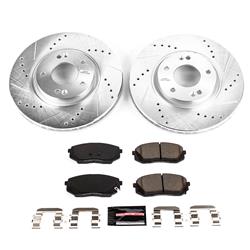 PowerStop Z23 Evolution Sport Brake Upgrade Kits for 2017 OPTIMA - K8621