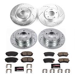 PowerStop Z23 Evolution Sport Brake Upgrade Kits for 2017 OPTIMA - K8628