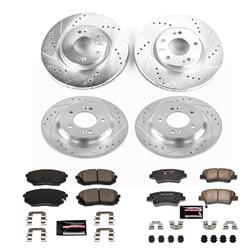 PowerStop Z23 Evolution Sport Brake Upgrade Kits for 2017 OPTIMA - K8629