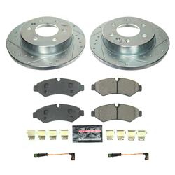 PowerStop Z23 Evolution Sport Brake Upgrade Kits K8655