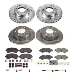 PowerStop Z23 Evolution Sport Brake Upgrade Kits K8661