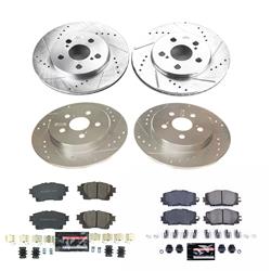 PowerStop Z23 Evolution Sport Brake Upgrade Kits for 2020-2022 COROLLA - K8664
