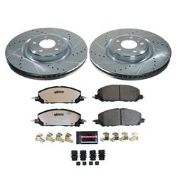 PowerStop Z36 Truck and Tow Brake Upgrade Kits for 2020-2025 POLICE INTERCEPTOR UTILITY, EXPLORER, 2020-2023 AVIATOR - K8673-36
