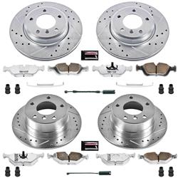 PowerStop Z26 Street Warrior Brake Upgrade Kits for 2001-2002 Z3 - K870-26