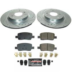 PowerStop Z23 Evolution Sport Brake Upgrade Kits for 2021-2023 SANTA FE, SORENTO - K8715