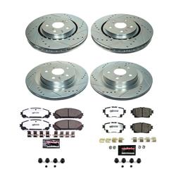 PowerStop Z36 Truck and Tow Brake Upgrade Kits for 2021-2024 RAV4 PRIME, SIENNA - K8736-36