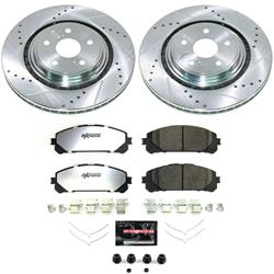 PowerStop Z36 Truck and Tow Brake Upgrade Kits for 2023-2024 RX350H, RX350, 2020-2024 HIGHLANDER - K8753-36