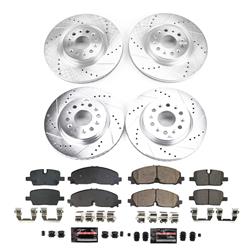 PowerStop Z23 Evolution Sport Brake Upgrade Kits for 2021-2022 XT5, XT6 - K8796
