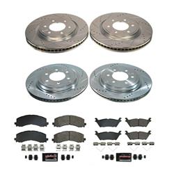 PowerStop Z23 Evolution Sport Brake Upgrade Kits for 2021-2024 F-150 - K8804