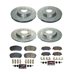 PowerStop Z23 Evolution Sport Brake Upgrade Kits K8809