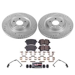 PowerStop Z23 Evolution Sport Brake Upgrade Kits for 2013-2014 A8 QUATTRO - K8850