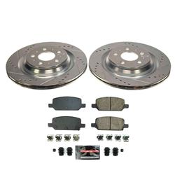 PowerStop Z23 Evolution Sport Brake Upgrade Kits for 2017-2021 3, 2020-2024 Y - K8874
