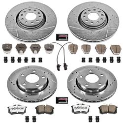 PowerStop Z26 Street Warrior Brake Upgrade Kits for 2000-2002 S4 - K888-26