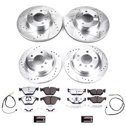 PowerStop Z26 Street Warrior Brake Upgrade Kits for 2011-2013 328I - K8882-26