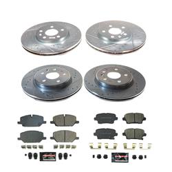 PowerStop Z23 Evolution Sport Brake Upgrade Kits for 2021-2024 ENVISION, 2020-2022 XT4 - K8898