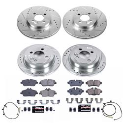 PowerStop Z23 Evolution Sport Brake Upgrade Kits for 2011 COOPER - K8915