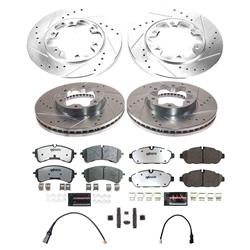 PowerStop Z36 Truck and Tow Brake Upgrade Kits for 2020 TRANSIT-150, TRANSIT-250, TRANSIT-350 - K9001-36