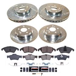 PowerStop Z23 Evolution Sport Brake Upgrade Kits for 2014-2016 E250 - K9038