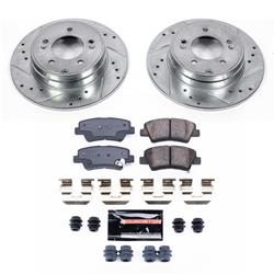 PowerStop Z23 Evolution Sport Brake Upgrade Kits for 2009-2011 AZERA, 2009-2010 SONATA - K9060