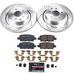 PowerStop Z23 Evolution Sport Brake Upgrade Kits for 2014-2015 Q60 - K9062