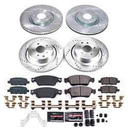 PowerStop Z23 Evolution Sport Brake Upgrade Kits for 2014-2015 Q60 - K9063