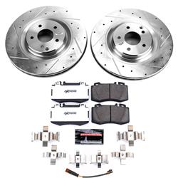 PowerStop Z26 Street Warrior Brake Upgrade Kits for 2007-2010 SLK55 AMG - K9078-26