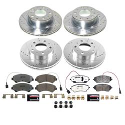PowerStop Z36 Truck and Tow Brake Upgrade Kits for 2022-2024 PROMASTER 1500, PROMASTER 2500, PROMASTER 3500 - K9139-36