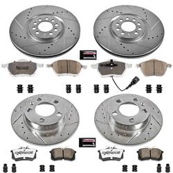 PowerStop Z26 Street Warrior Brake Upgrade Kits for 2000-2006 TT - K915-26
