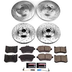 PowerStop Z23 Evolution Sport Brake Upgrade Kits for 2018-2020 S450, 2018-2021 S560 - K9160