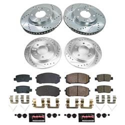 PowerStop Z23 Evolution Sport Brake Upgrade Kits for 2021-2023 ELANTRA - K9169