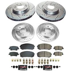 PowerStop Z23 Evolution Sport Brake Upgrade Kits for 2021-2024 ELANTRA - K9170