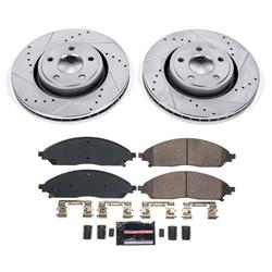 PowerStop Z23 Evolution Sport Brake Upgrade Kits for 2022-2024 GRAND CHEROKEE, GRAND CHEROKEE L - K9241