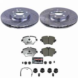PowerStop Z26 Street Warrior Brake Upgrade Kits for 2022-2024 COOPER - K9296-26