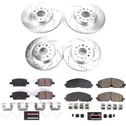 PowerStop - Brake Rotor and Pad Combos for 2020 ENCLAVE, TRAVERSE - K9343