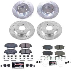 PowerStop - Brake Rotor and Pad Combos for 2018 ELANTRA GT - K9352