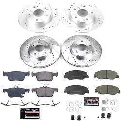 PowerStop - Brake Rotor and Pad Combos for 2022-2024 CIVIC - K9354