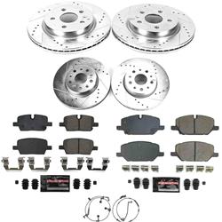 PowerStop - Brake Rotor and Pad Combos for 2020-2025 CT5 - K9355