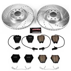PowerStop Z23 Evolution Sport Brake Upgrade Kits for 2000-2004 A6 QUATTRO, 2002-2003 S6 - K948