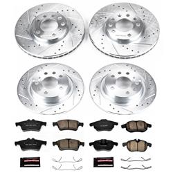 PowerStop Z23 Evolution Sport Brake Upgrade Kits for 2003-2011 9-3 - K979