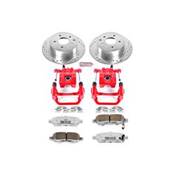 PowerStop Z26 Street Warrior Brake Upgrade Kits with Calipers for 2002-2006 ALTIMA, 2004-2006 MAXIMA - KC098-26