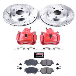 PowerStop Z23 Evolution Sport Brake Upgrade Kits with Calipers for 2002-2006 CAMRY - KC1064