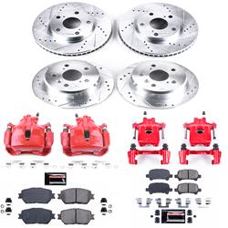 PowerStop Z23 Evolution Sport Brake Upgrade Kits with Calipers for 2002-2006 CAMRY - KC1065
