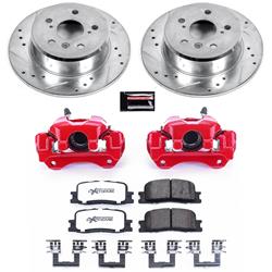 PowerStop Z36 Truck and Tow Brake Upgrade Kits with Calipers for 2001-2003 HIGHLANDER - KC1069-36