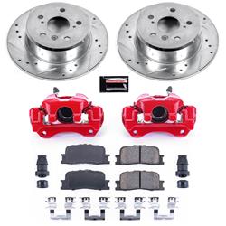 PowerStop Z23 Evolution Sport Brake Upgrade Kits with Calipers for 2001-2003 HIGHLANDER - KC1069