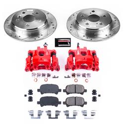 PowerStop Z23 Evolution Sport Brake Upgrade Kits with Calipers for 2000-2001 CAMRY, 2000-2003 SOLARA - KC1083A