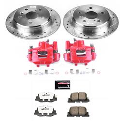 PowerStop Z26 Street Warrior Brake Upgrade Kits with Calipers for 2000-2001 CAMRY, ES300 - KC1084-26