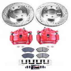 PowerStop Z23 Evolution Sport Brake Upgrade Kits with Calipers for 1999-2001 SONATA - KC1087B