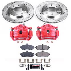 PowerStop Z23 Evolution Sport Brake Upgrade Kits with Calipers for 2003-2005 ELANTRA - KC1093A