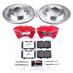 PowerStop Z36 Truck and Tow Brake Upgrade Kits with Calipers for 2003-2007 LAND CRUISER, LX470 - KC1132A-36