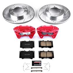 PowerStop Z23 Evolution Sport Brake Upgrade Kits with Calipers for 2003-2007 LAND CRUISER, LX470 - KC1132A
